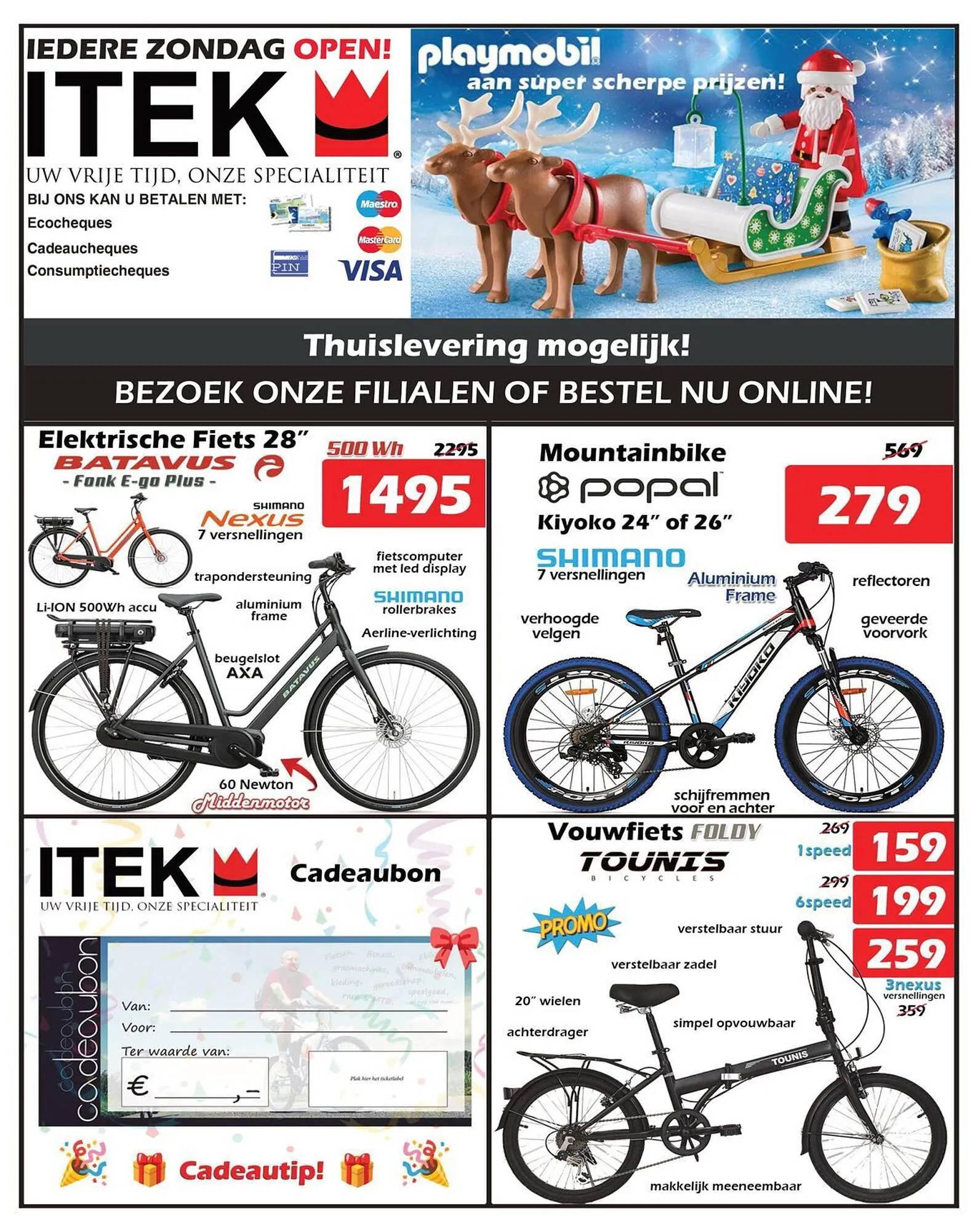 iTEK folder van 20 december tot 29 december 2023 - Folder pagina