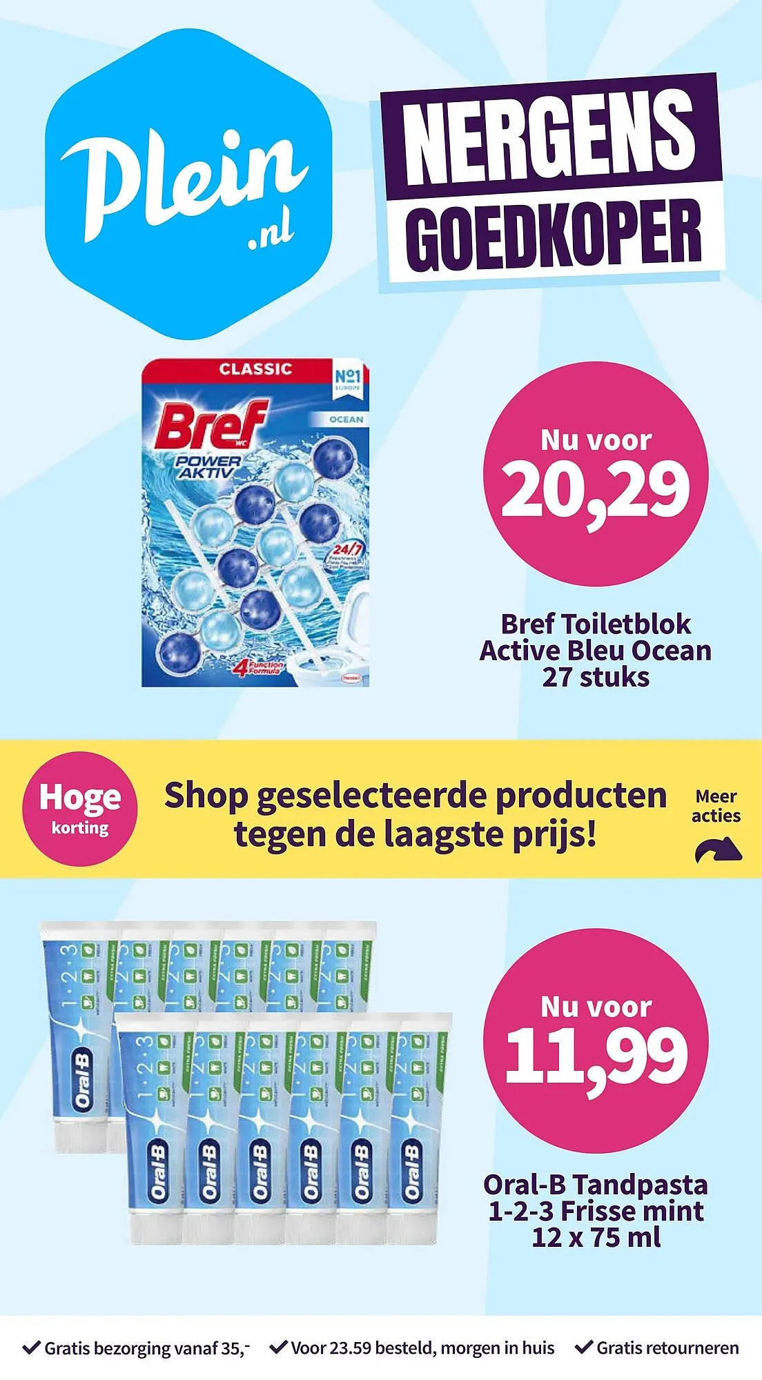 Plein.nl folder van 16 januari tot 18 januari 2026 - Folder pagina 1