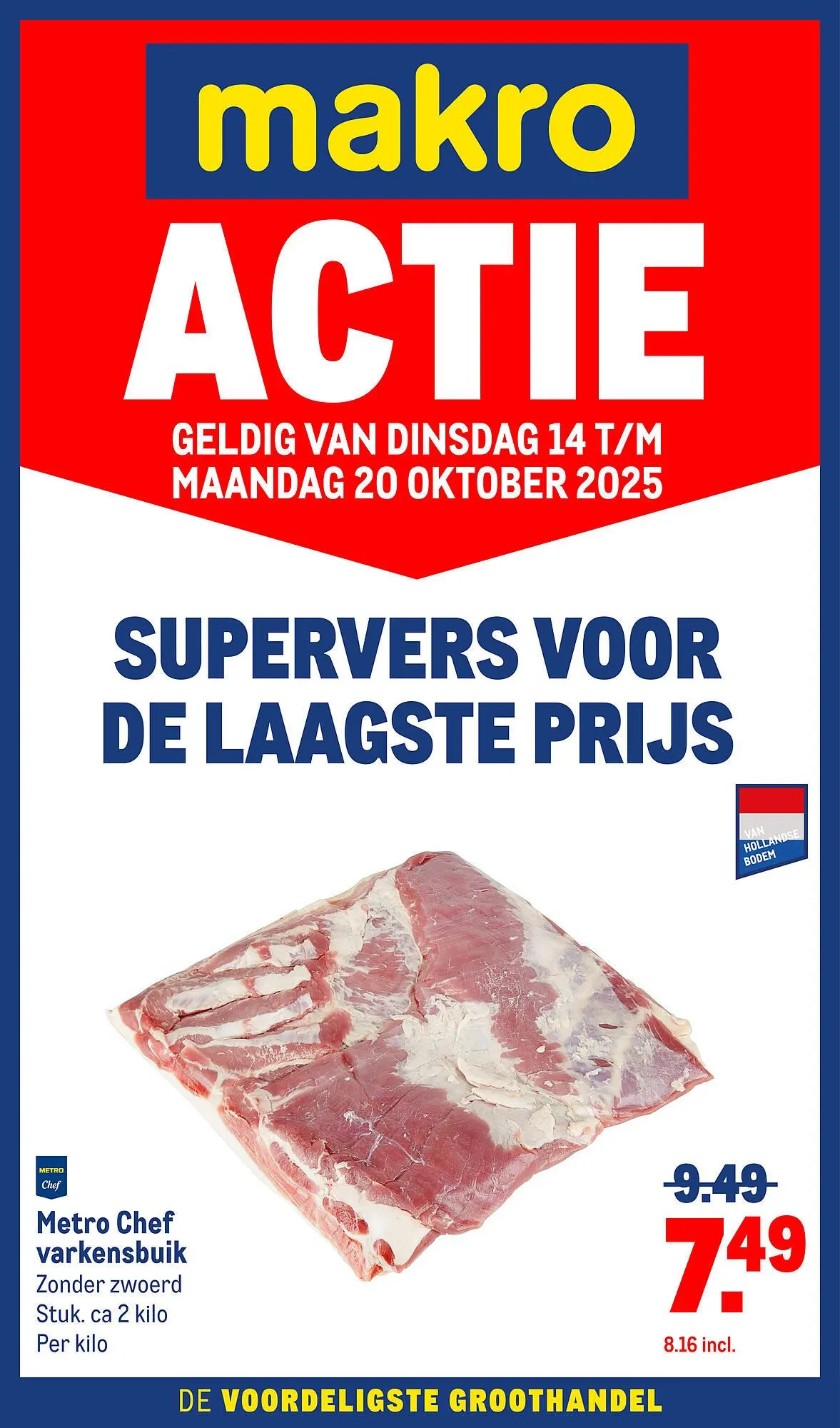 Makro folder van 14 oktober tot 20 oktober 2025 - Folder pagina 1