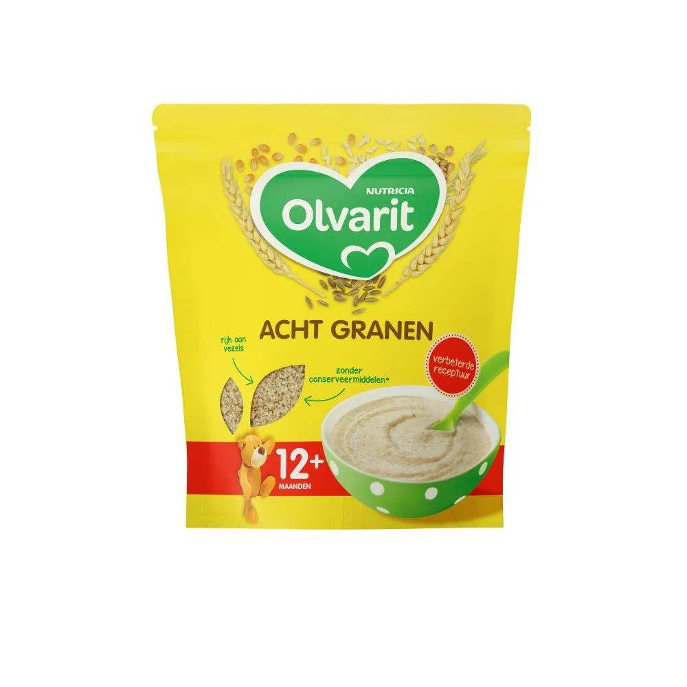Olvarit 12m+ pap 8-granen