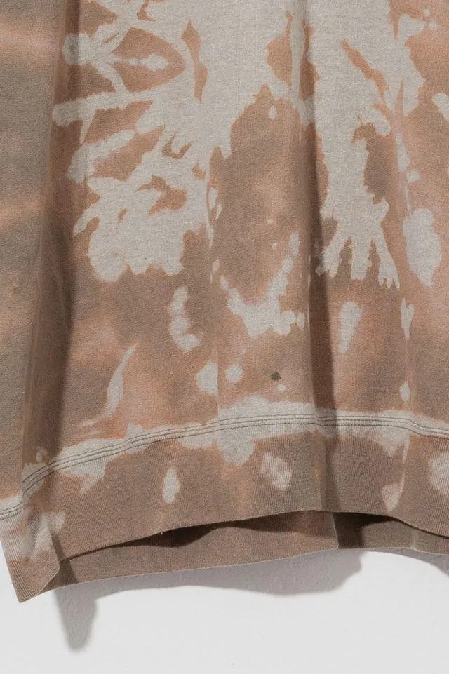 Vintage Y2K Distressed Bleached Patina Crewneck Sweatshirt