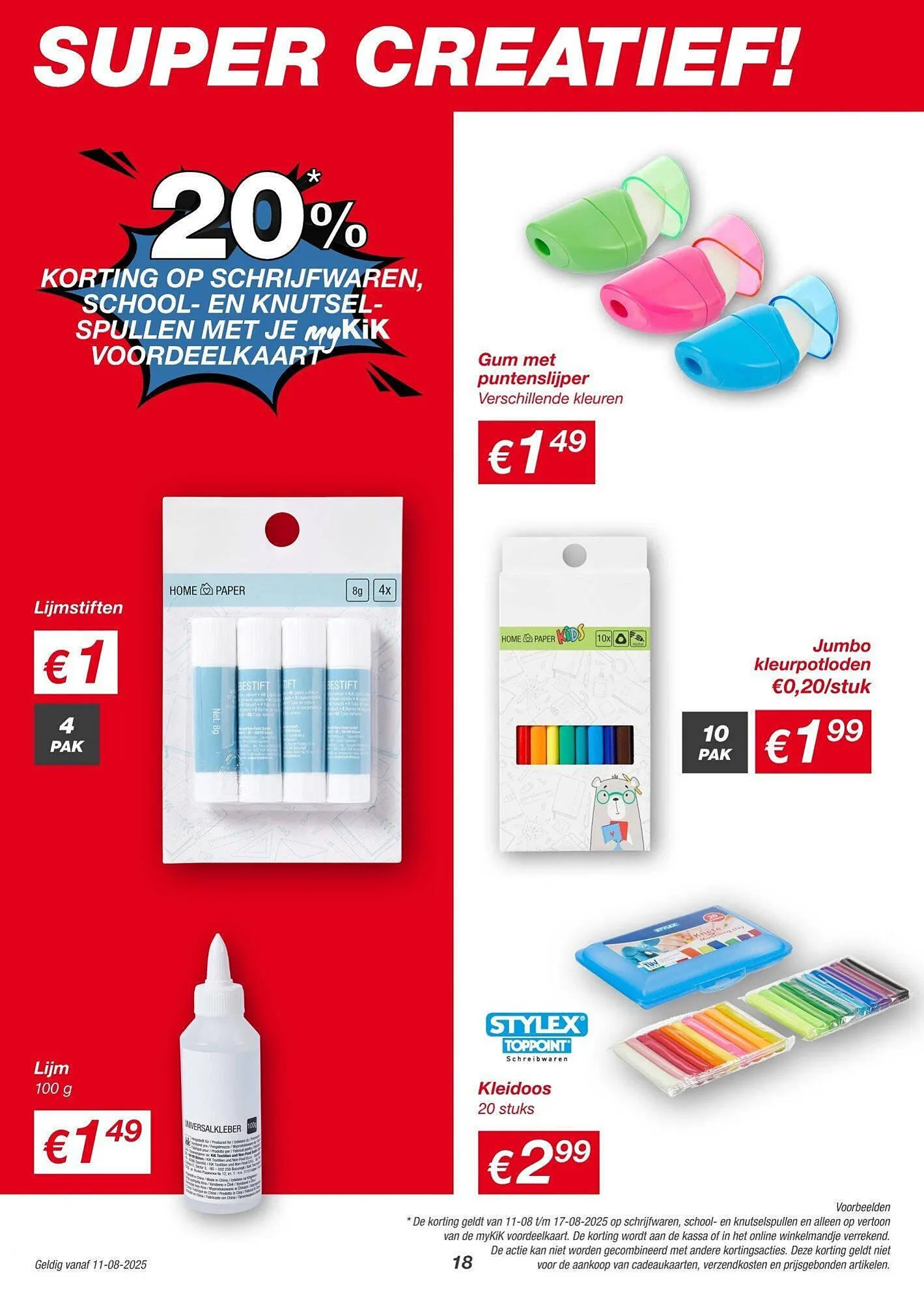 Kik folder van 10 augustus tot 17 augustus 2025 - Folder pagina 18