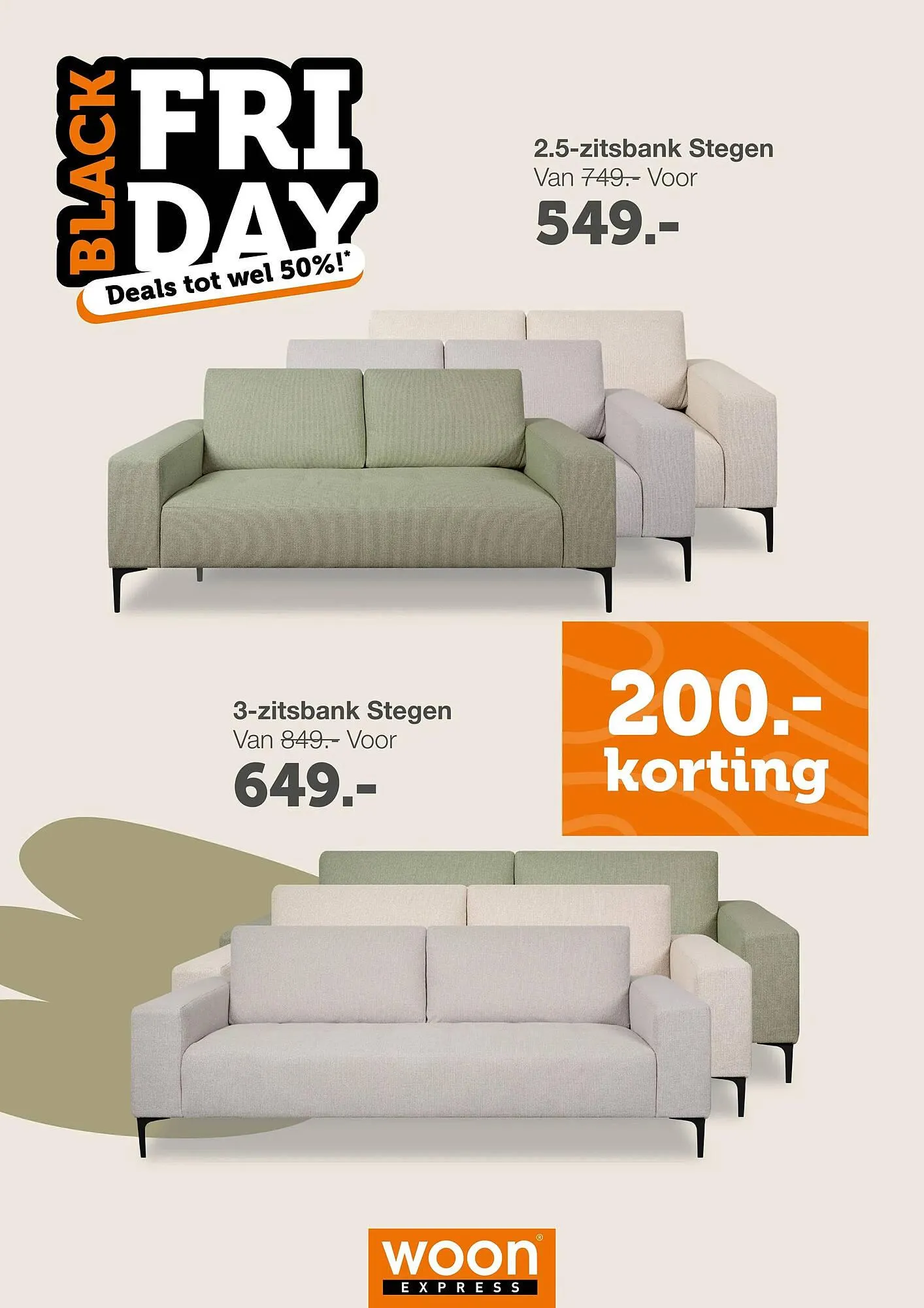 Woonexpress folder van 24 november tot 1 december 2025 - Folder pagina 2