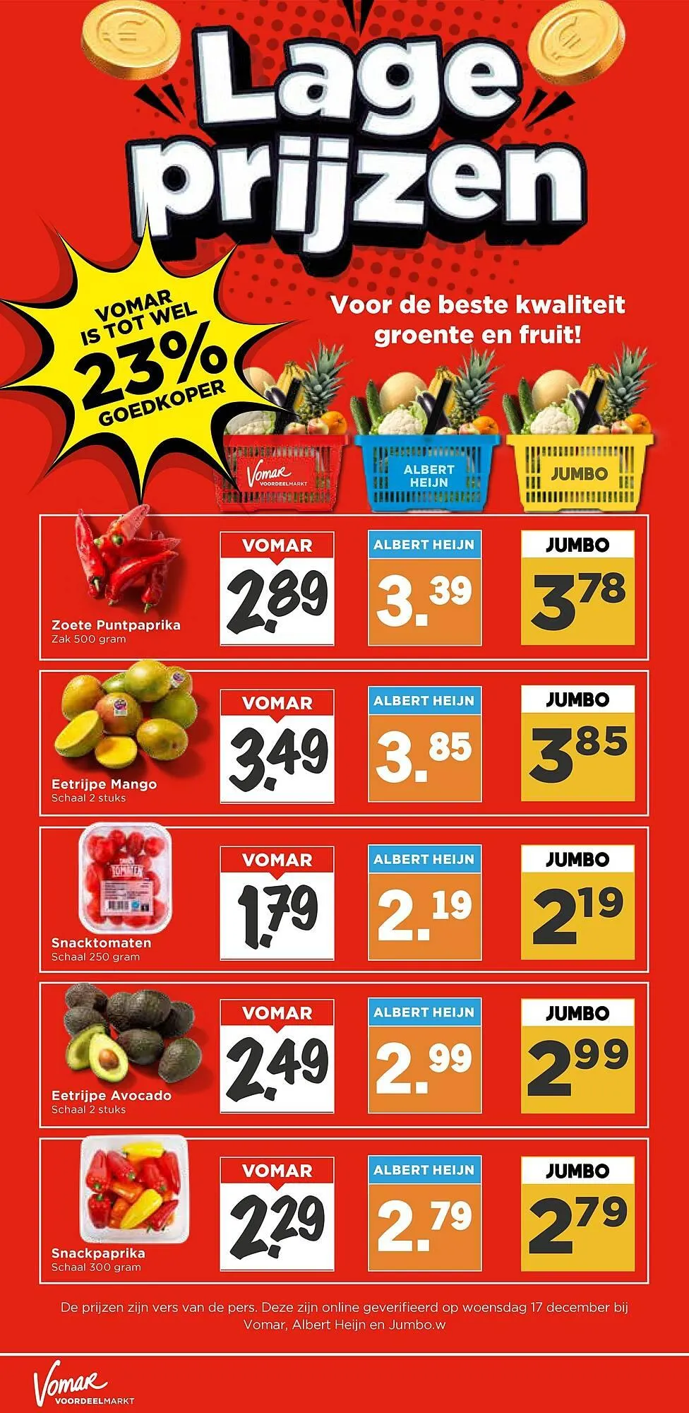 Vomar Voordeelmarkt folder van 28 december tot 3 januari 2026 - Folder pagina 17