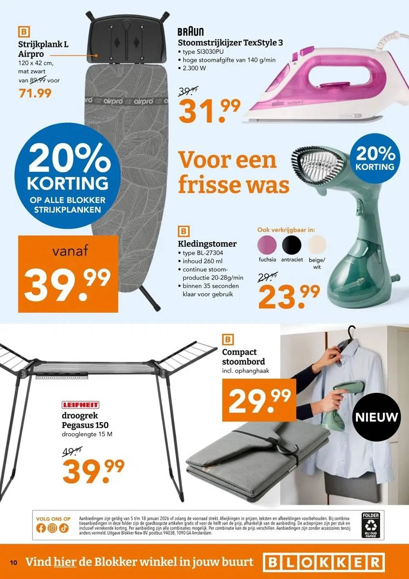 Blokker folder van 5 januari tot 18 januari 2026 - Folder pagina 10