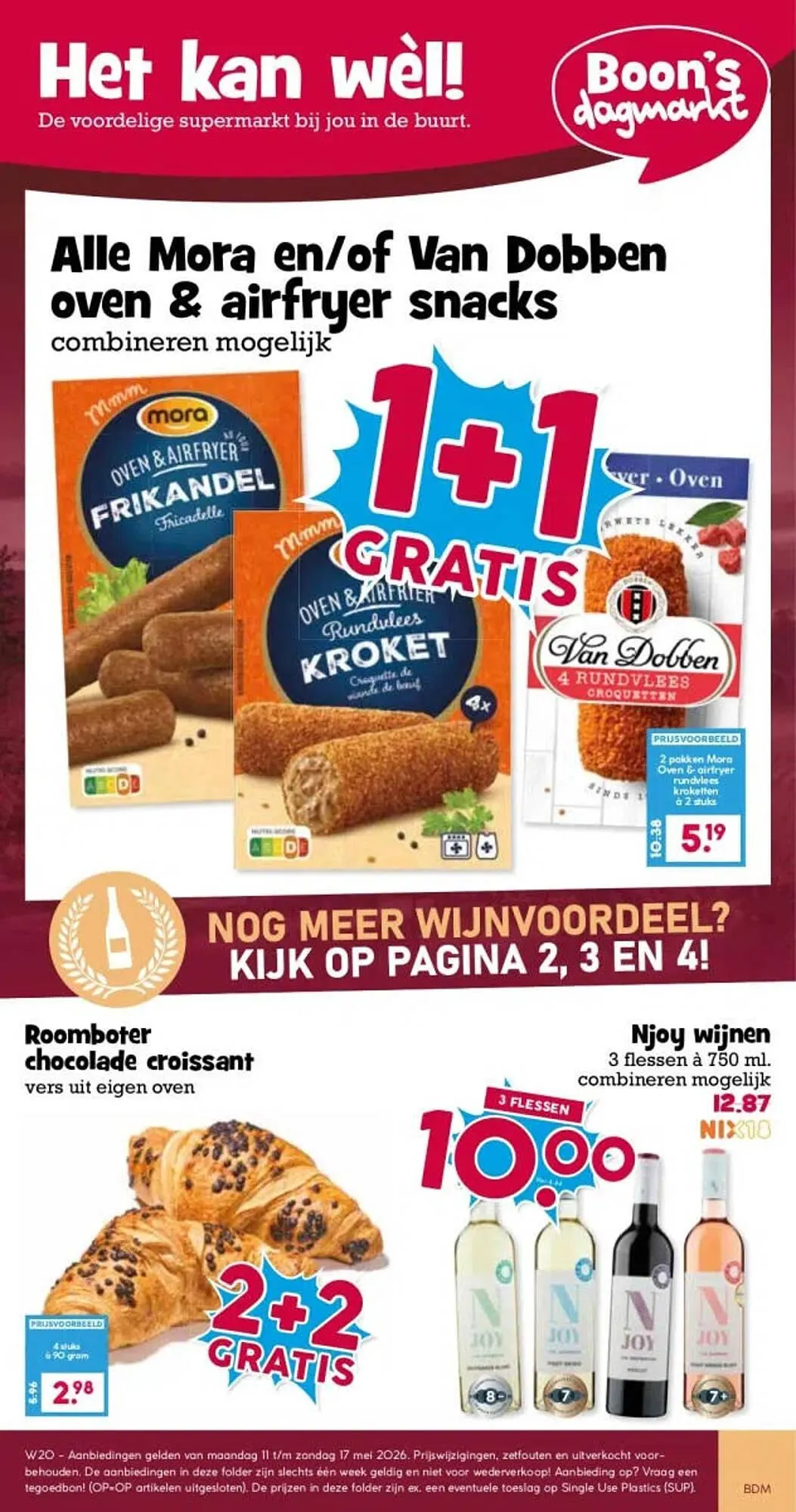 Boon`s Markt folder van 11 mei tot 17 mei 2026 - Folder pagina 1