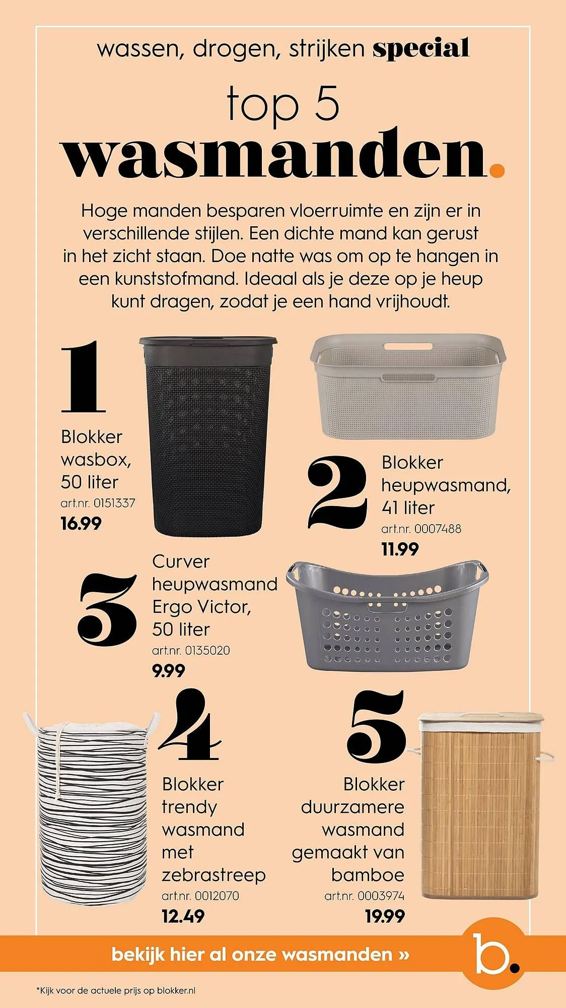 Blokker folder van 10 oktober tot 31 december 2024 - Folder pagina 6