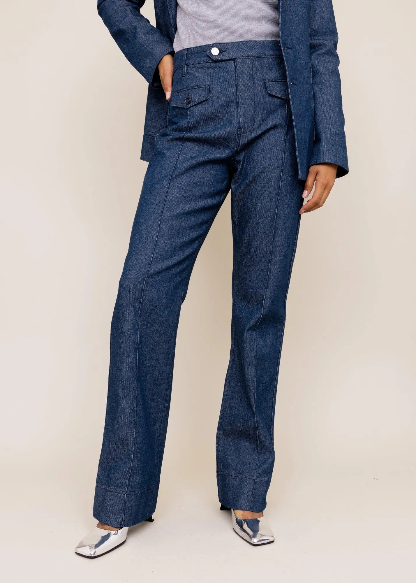 Bootcut jeans high waist