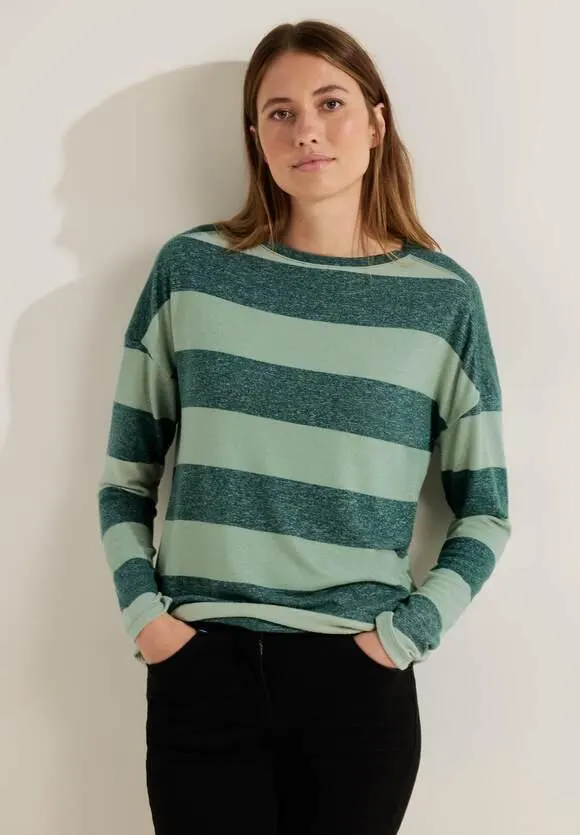 Cosy gestreept shirt