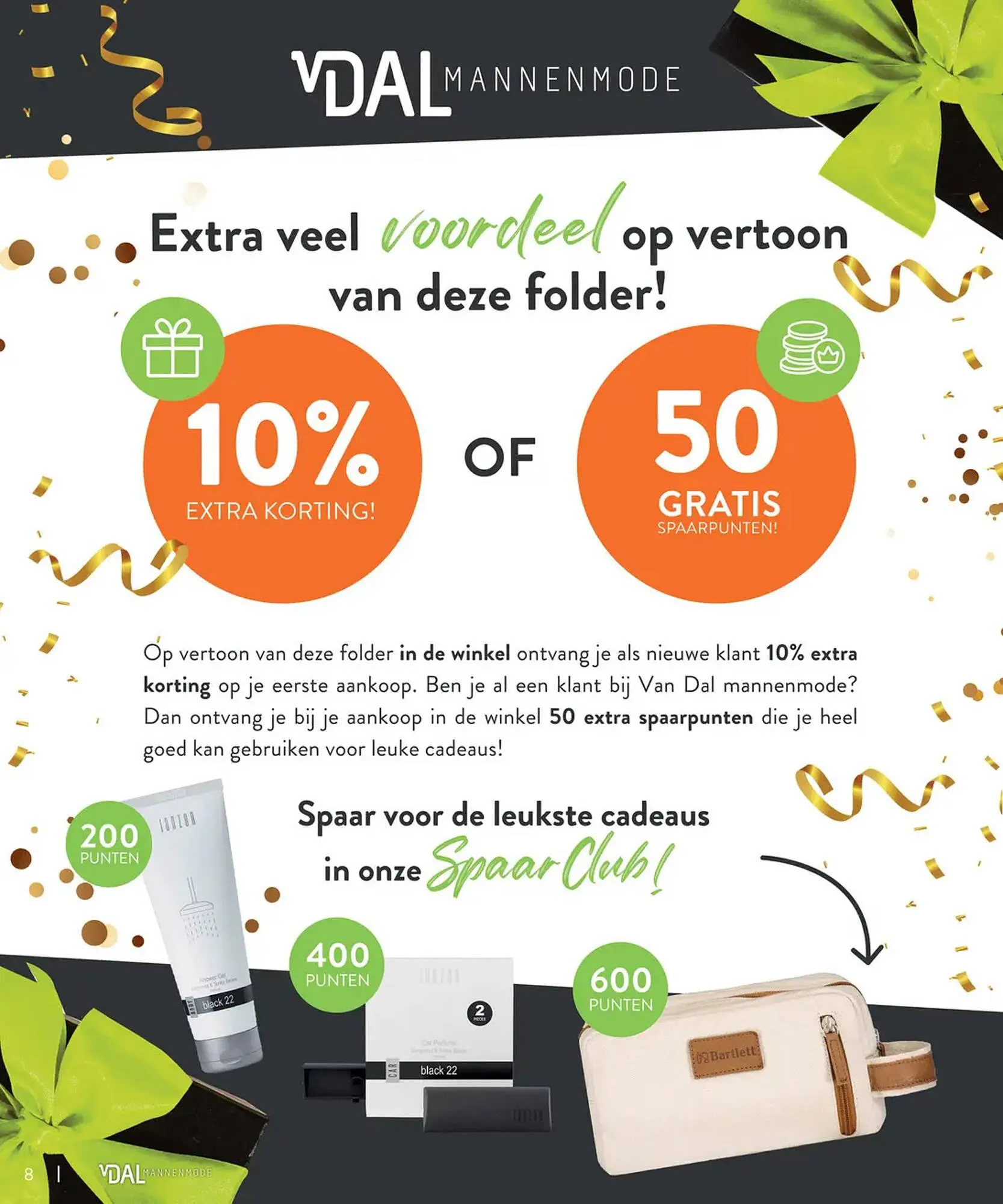 Van Dal Mannenmode folder van 22 november tot 10 december 2023 - Folder pagina 8