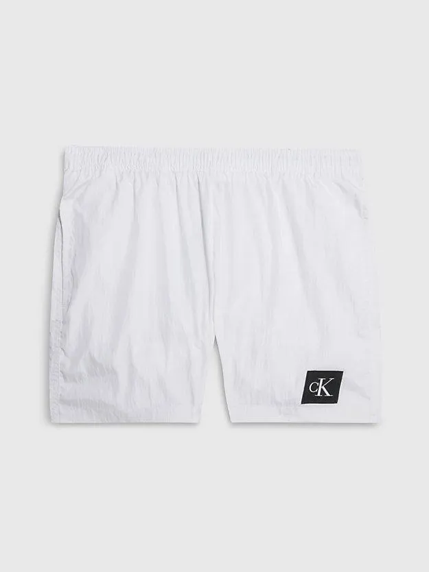 Medium zwemshort met trekkoord - CK Nylon