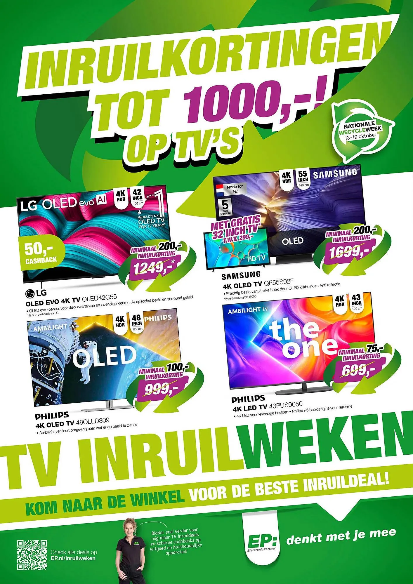 EP folder van 3 oktober tot 19 oktober 2025 - Folder pagina 1