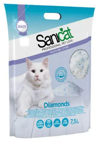 Sanicat Diamonds - Kattenbakvulling - Grof - 7,5 L