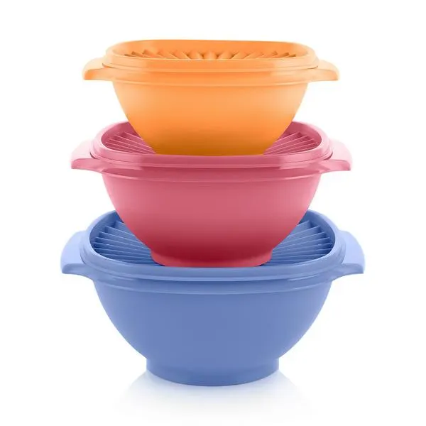 Tupperware Zonnedeksel Schalen Set (3)