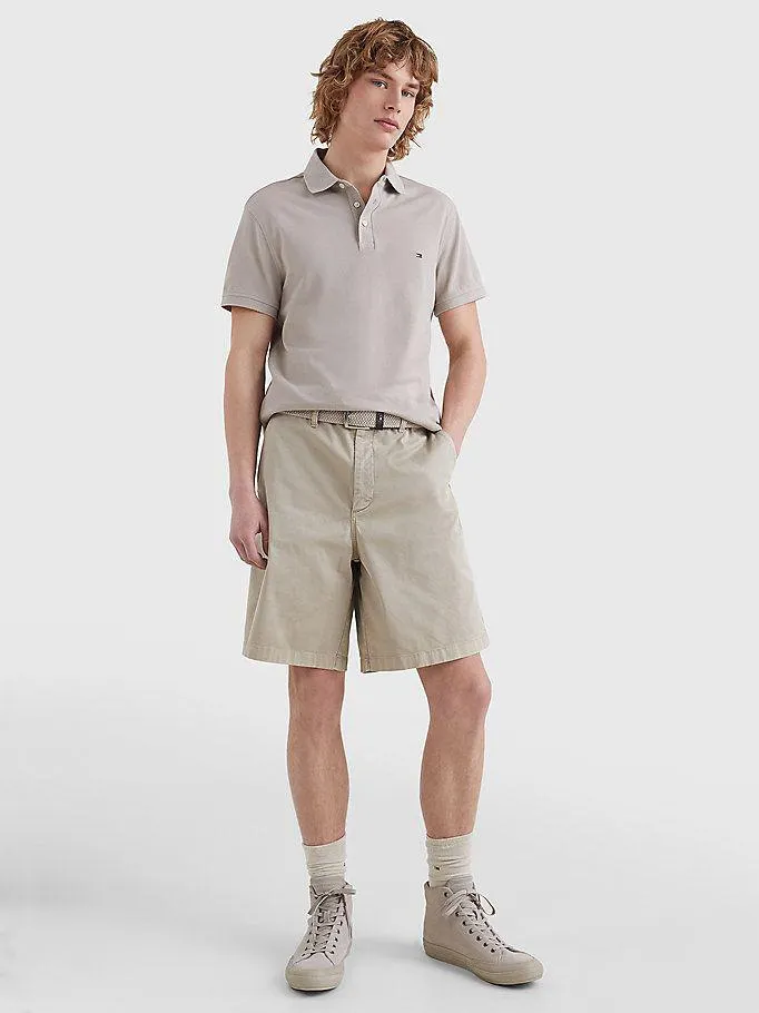 Piqué Stretch Polo Stone