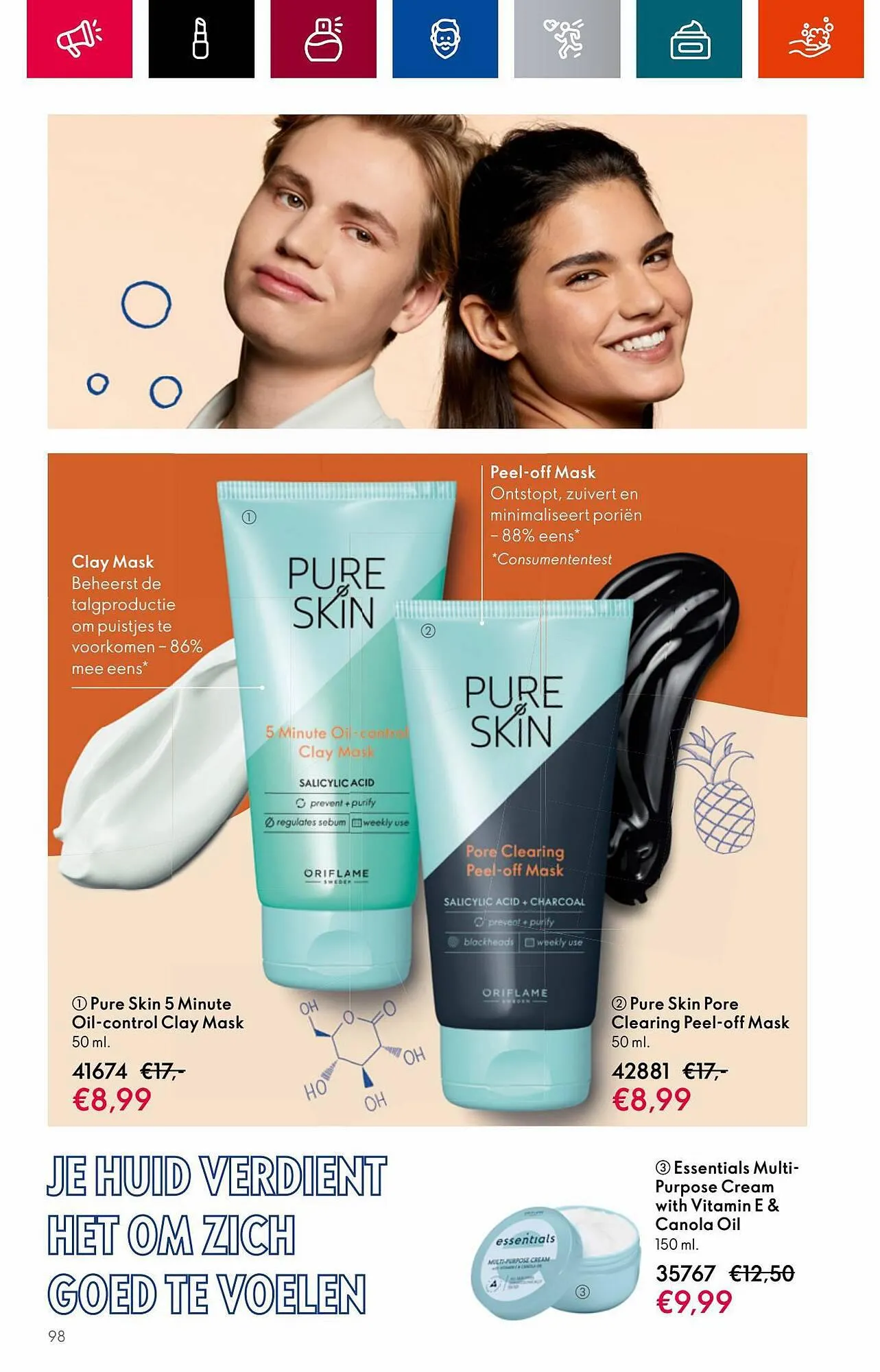 Oriflame folder van 18 juli tot 1 augustus 2023 - Folder pagina 98