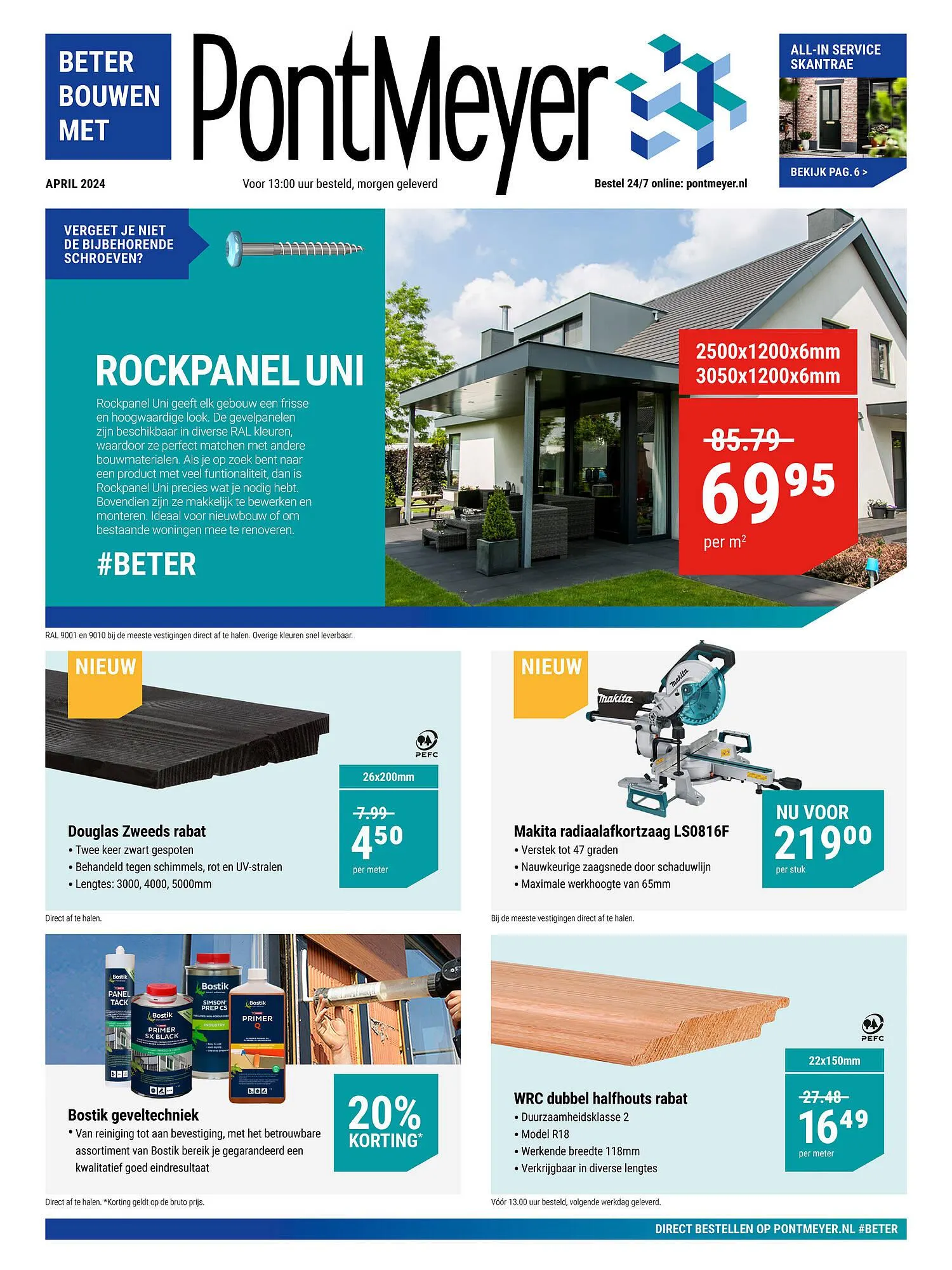 Pontmeyer folder van 4 april tot 30 april 2024 - Folder pagina 