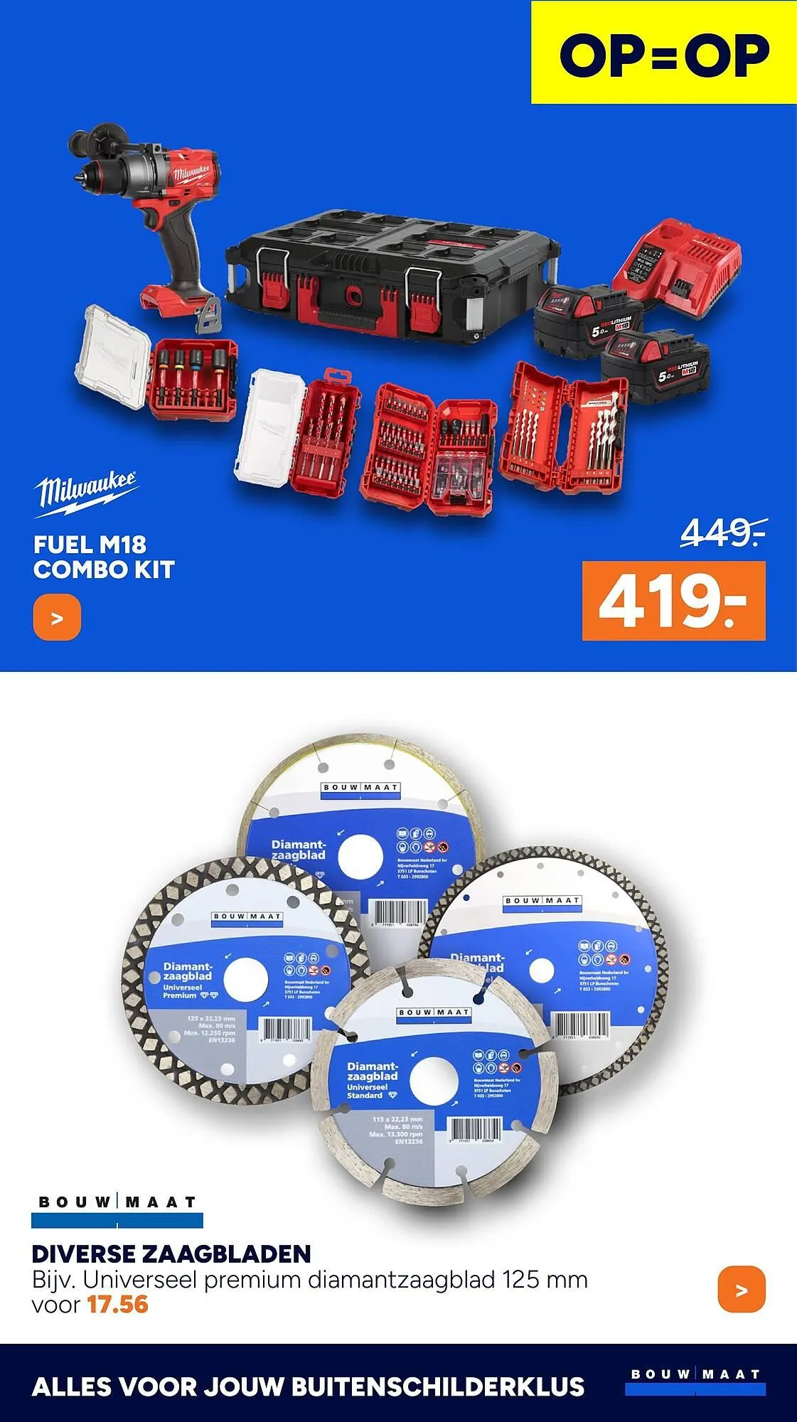 BOUWMAAT folder van 7 april tot 4 mei 2025 - Folder pagina 13