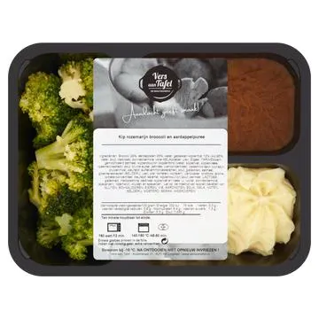 Vers Aan Tafel Kip Rozemarijn Broccoli en Aardappelpuree 550g