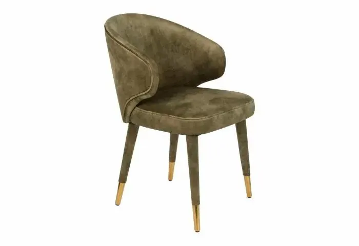 Eetkamerstoel Lunar mosgroen