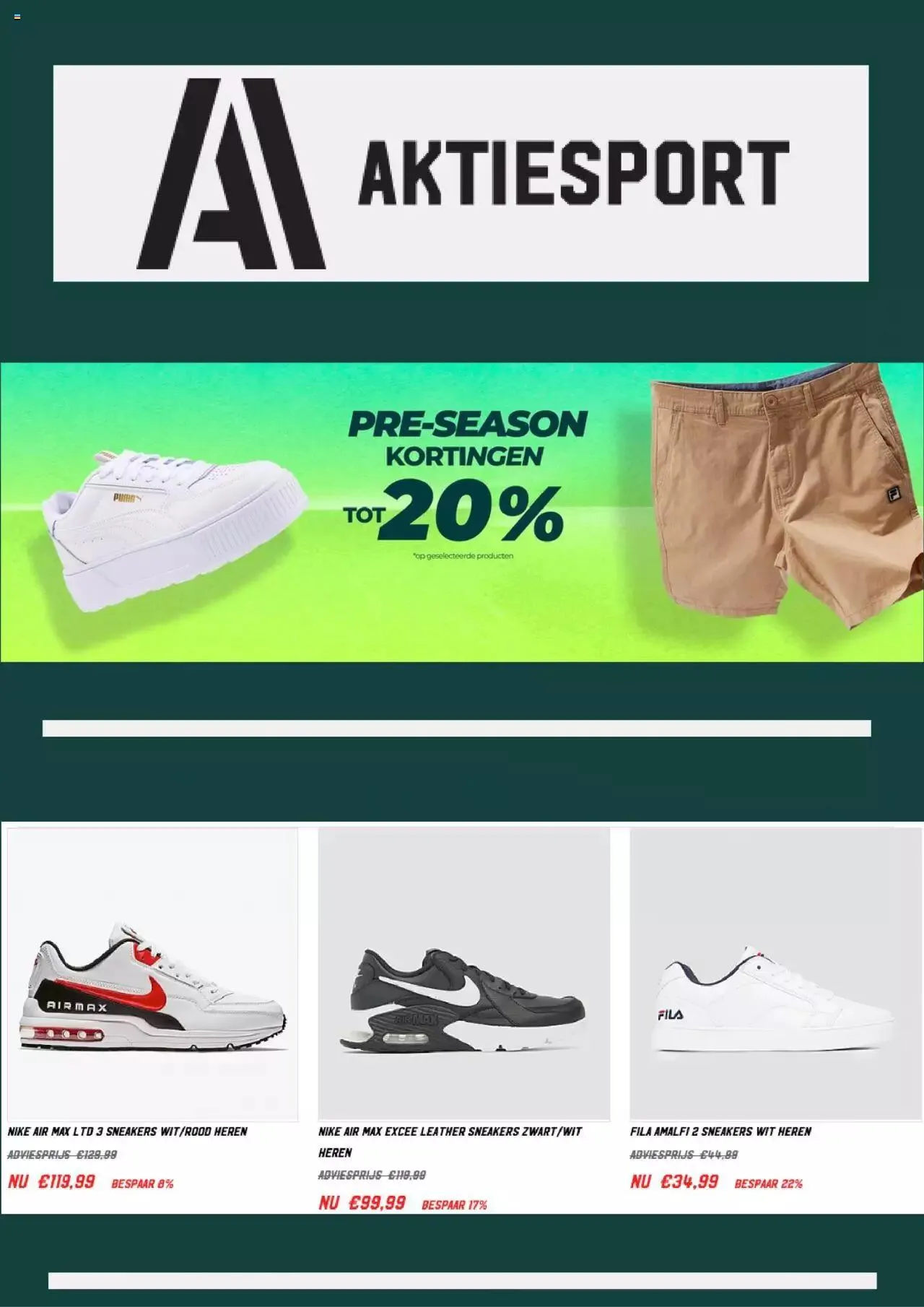 Aktiesport - Folder van 3 mei tot 31 december 2023 - Folder pagina 1