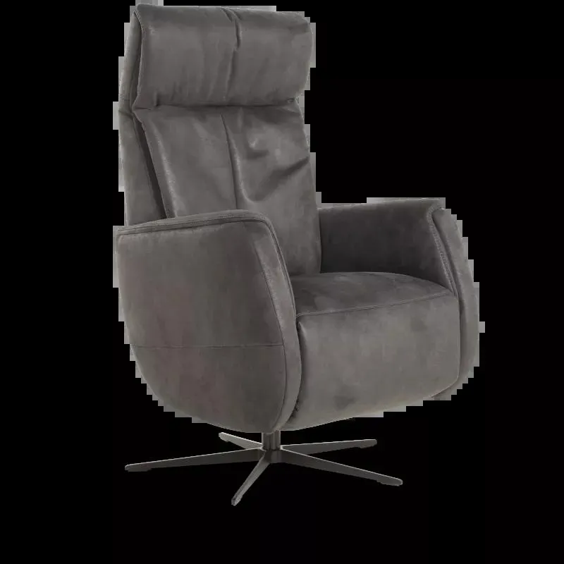 Relaxfauteuil (X-Large) Lazy - Bull Antraciet