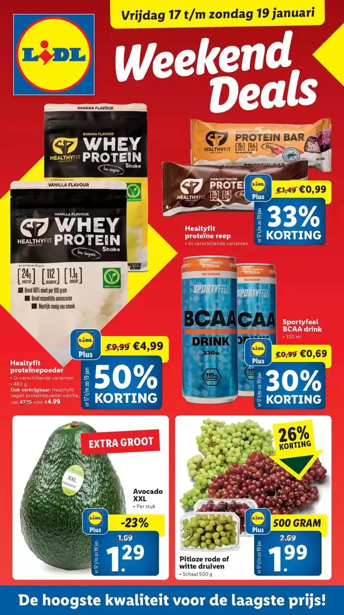 Topdeals en kortingen van 9 januari tot 22 januari 2025 - Folder pagina 38