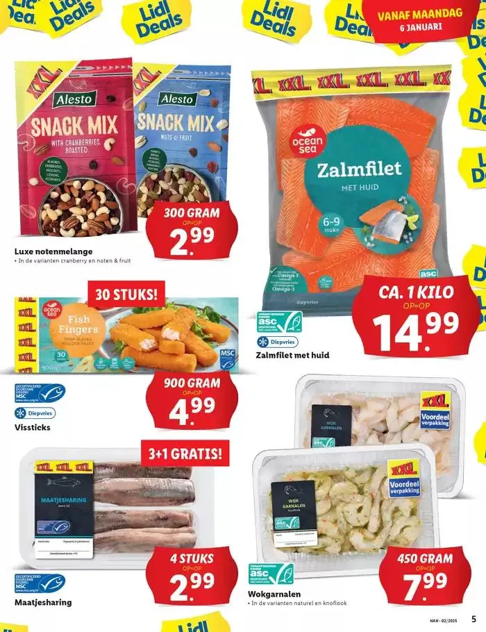 Lidl folder van 2 januari tot 15 januari 2025 - Folder pagina 5