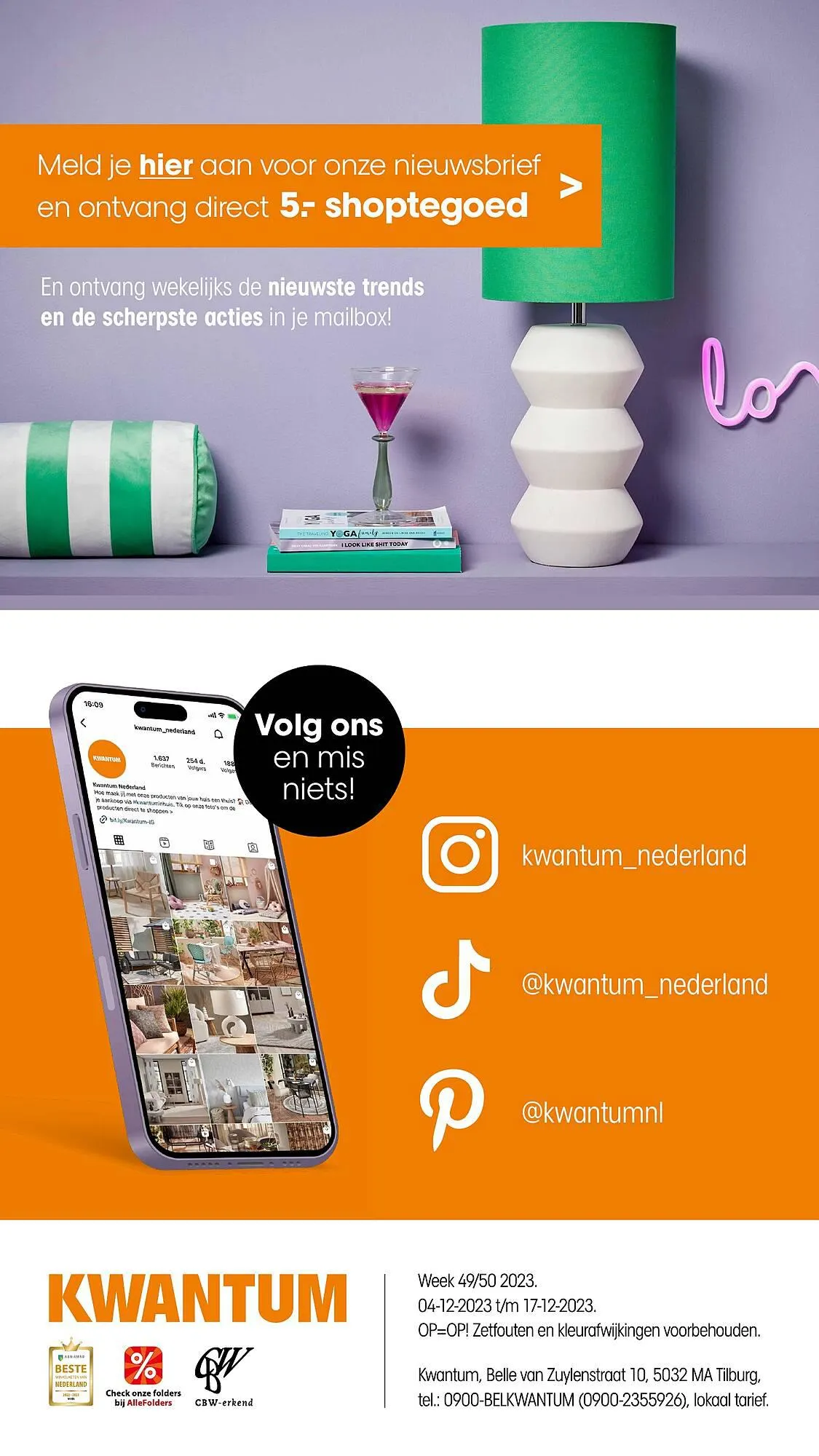 Kwantum folder van 4 december tot 17 december 2023 - Folder pagina 6