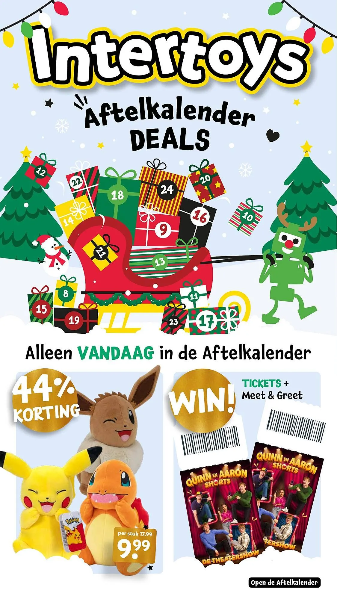 Intertoys folder van 20 december tot 4 januari 2026 - Folder pagina 1