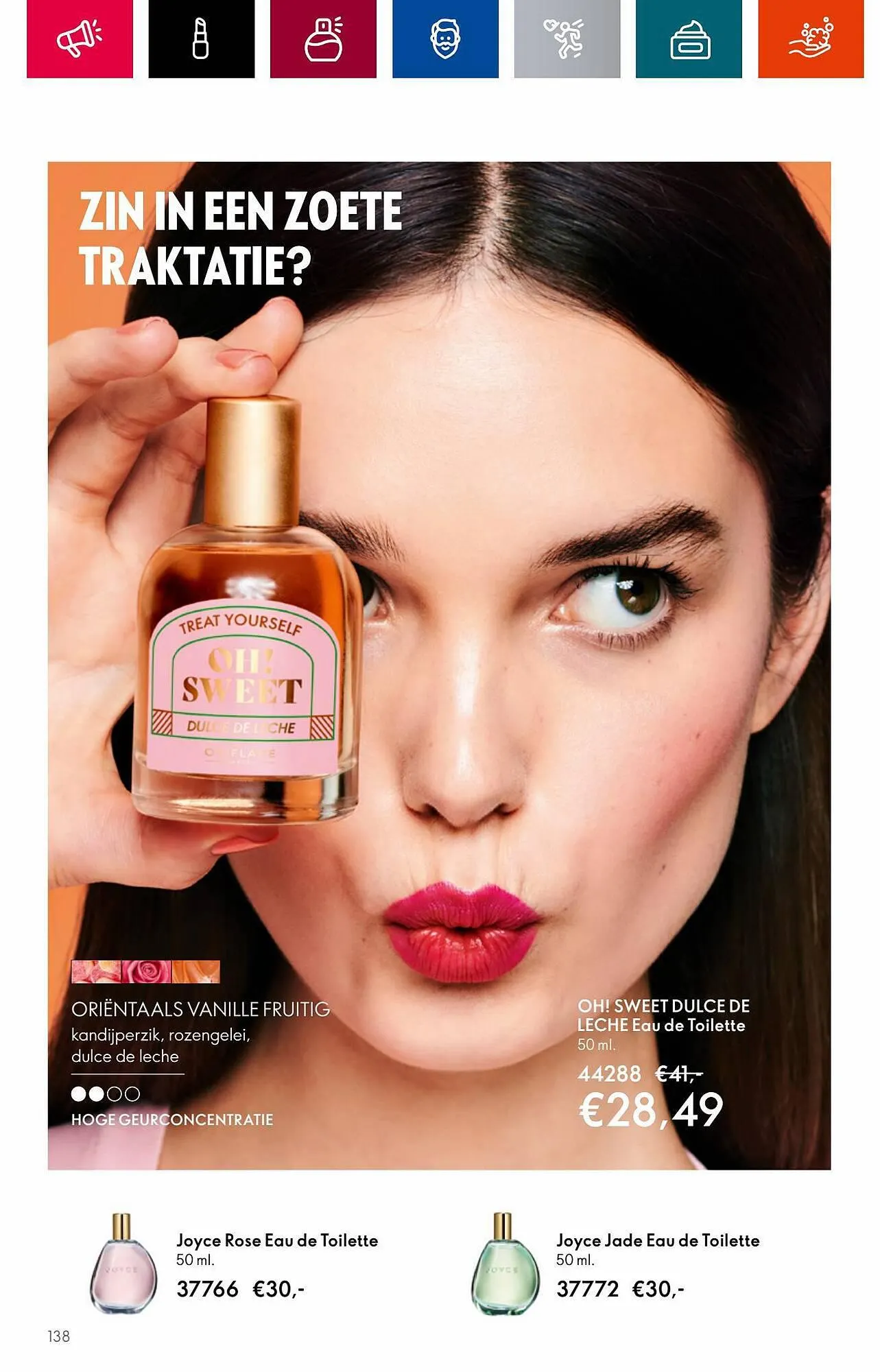 Oriflame folder van 1 augustus tot 22 augustus 2023 - Folder pagina 140