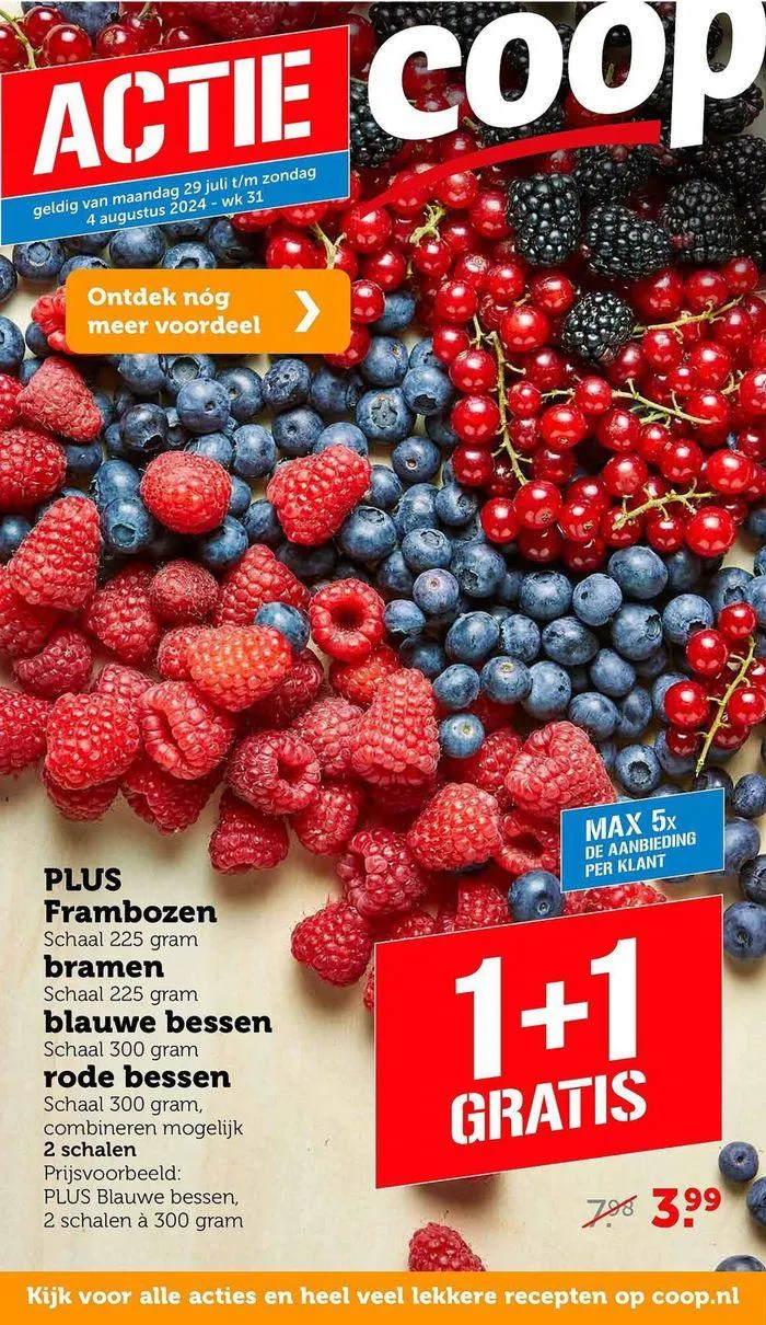 Coop folder van 26 juli tot 9 augustus 2024 - Folder pagina 1
