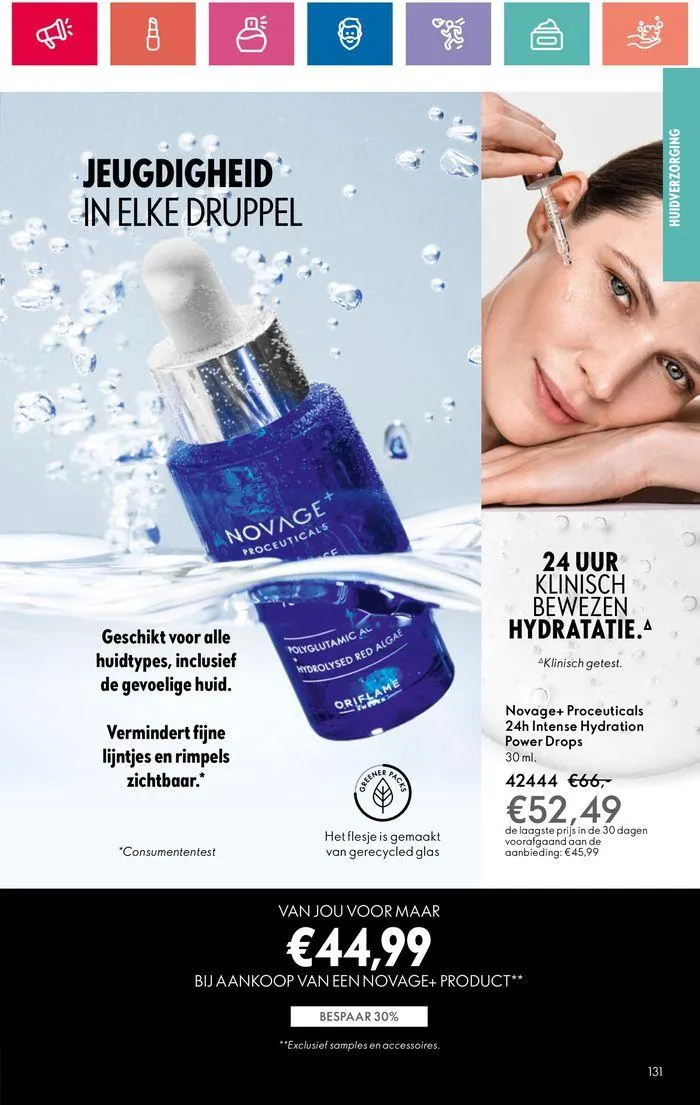 ORIFLAME folder! van 30 mei tot 13 juni 2024 - Folder pagina 131