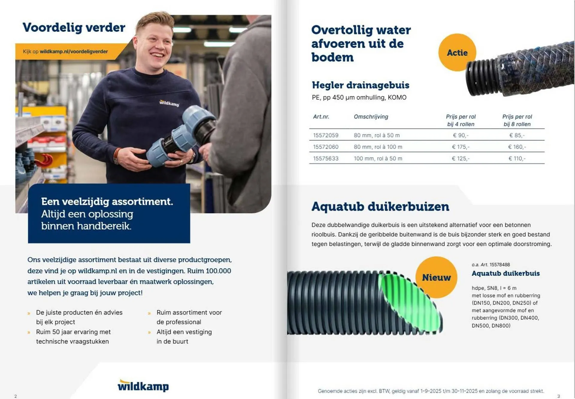 Wildkamp folder van 15 september tot 30 november 2025 - Folder pagina 2