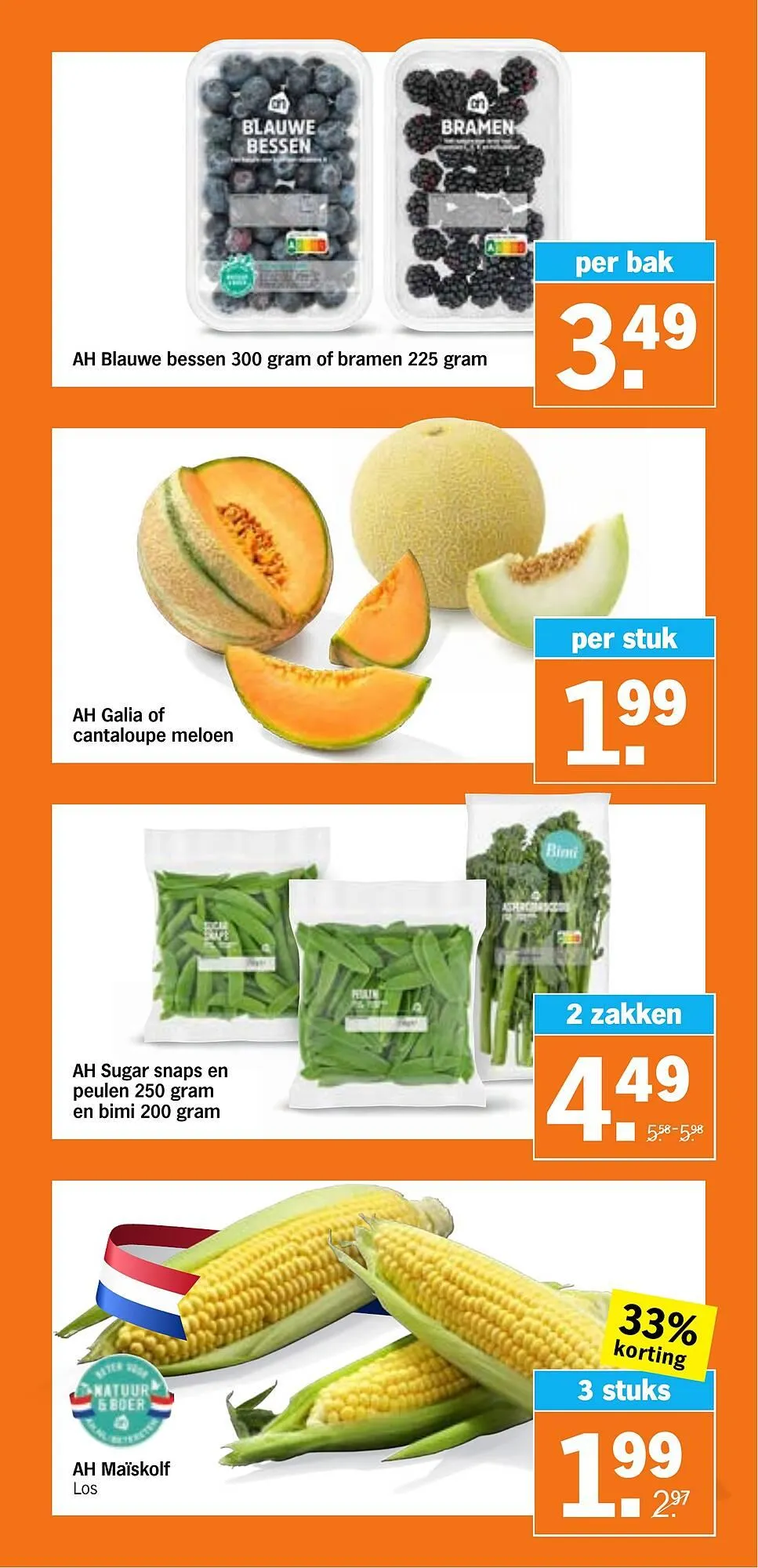 Albert Heijn folder van 4 augustus tot 9 augustus 2025 - Folder pagina 4