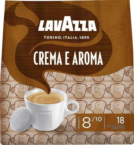 Lavazza Crema E Aroma, 18 Kaffeepads 125 g