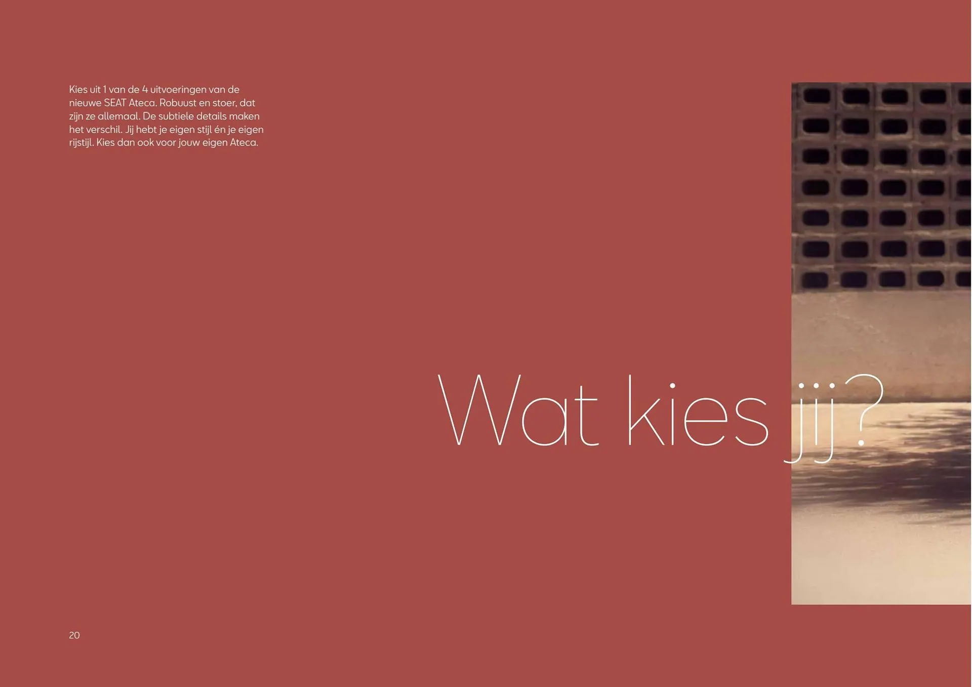 SEAT Ateca folder van 21 december tot 21 december 2023 - Folder pagina 20