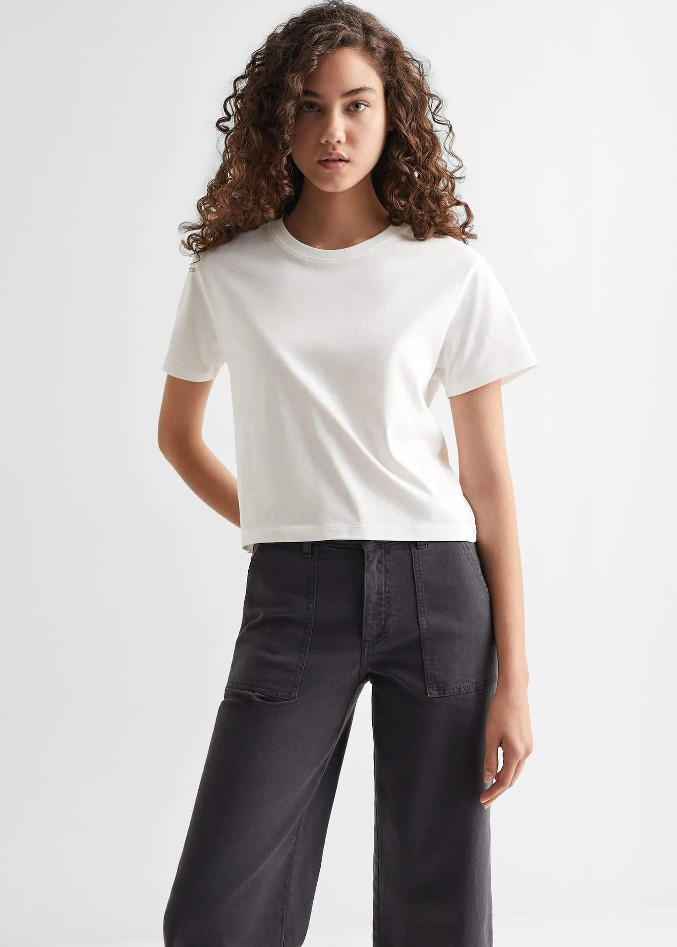 Katoenen T-shirt met print