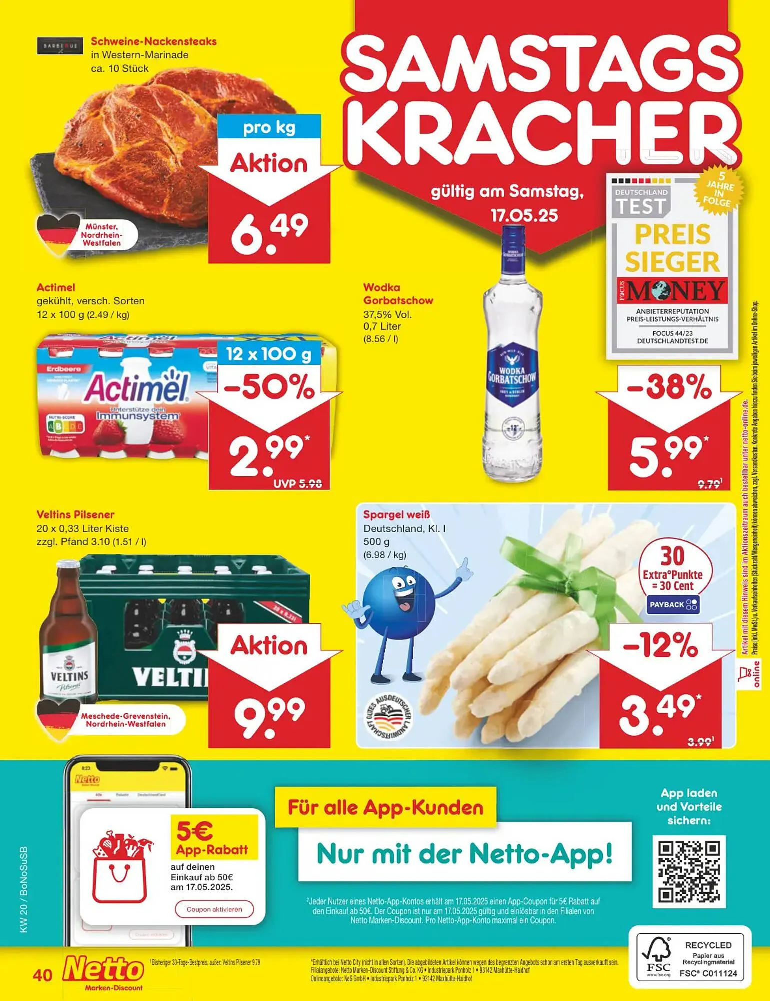 Netto Marken-Discount DE folder van 12 mei tot 17 mei 2025 - Folder pagina 64