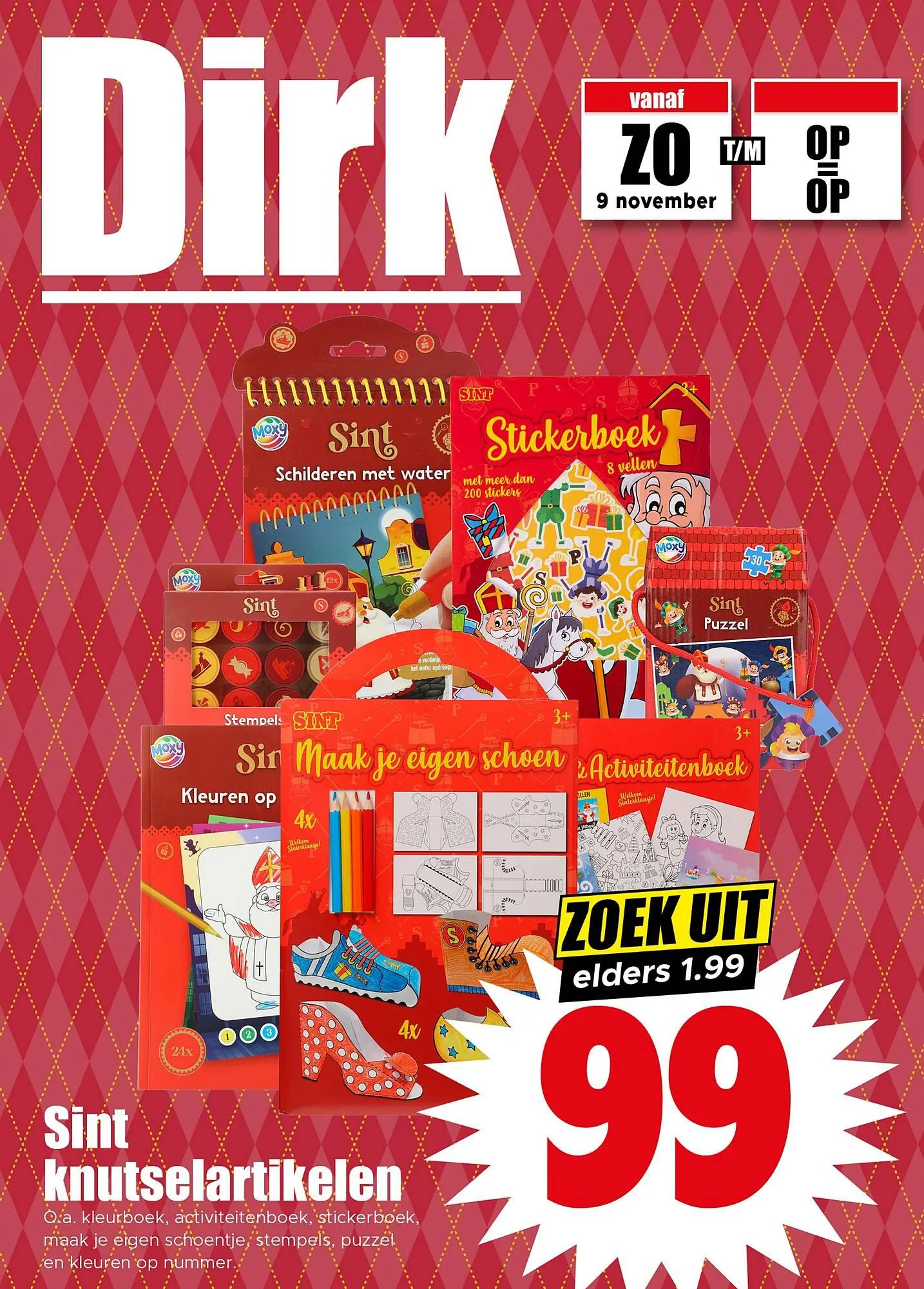 Dirk folder van 9 november tot 15 november 2025 - Folder pagina 1