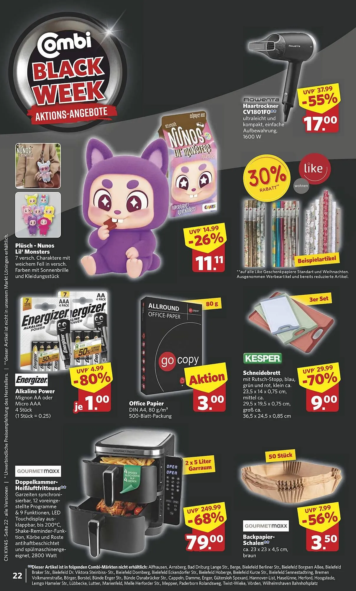 Combi Markt DE folder van 2 november tot 8 november 2025 - Folder pagina 24