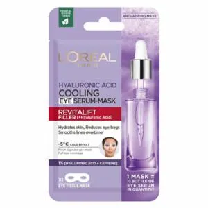 L'Oréal Revitalift Filler [HA] Verkoelend Oogserum Masker