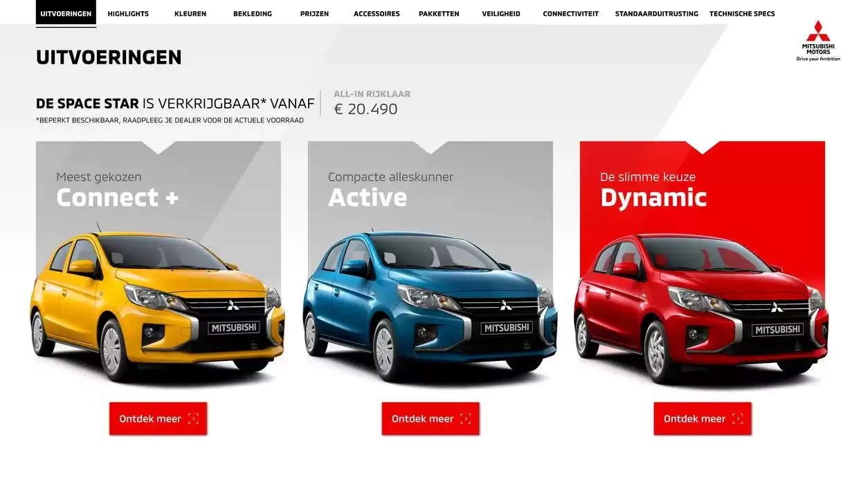 Mitsubishi Space Star van 3 januari tot 3 januari 2026 - Folder pagina 3