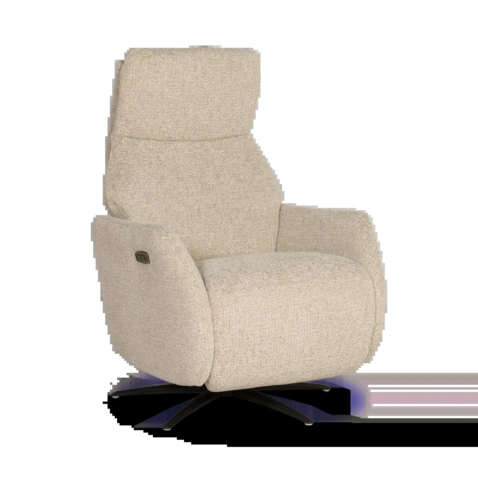 Relaxfauteuil Cuneo (incl. 2 motoren) - Milan Mink