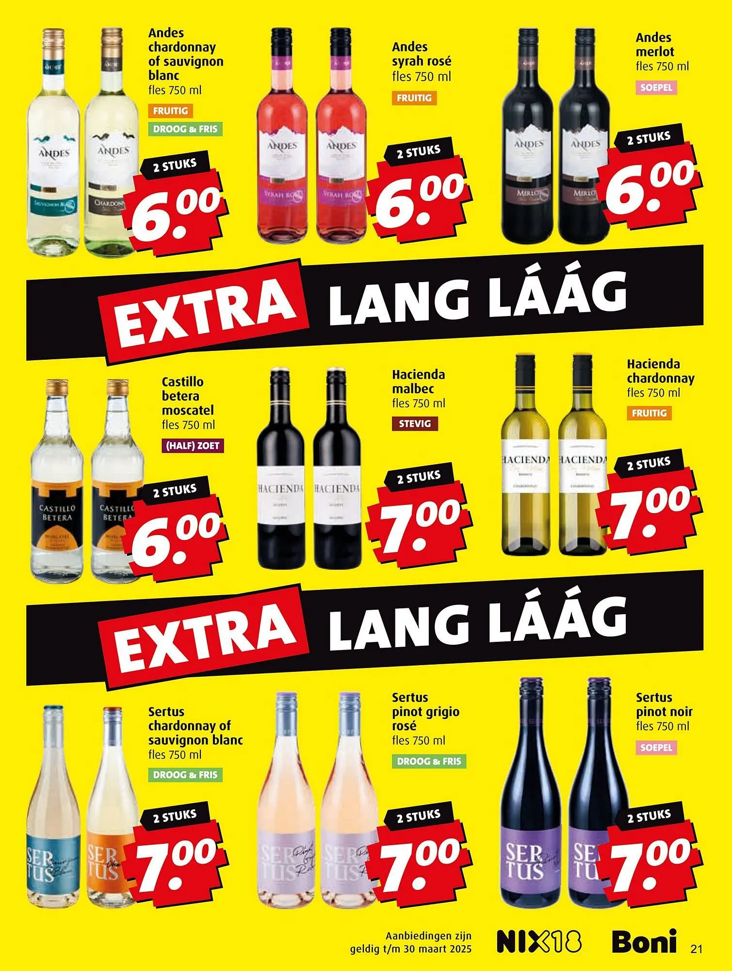 Boni folder van 10 maart tot 16 maart 2025 - Folder pagina 21