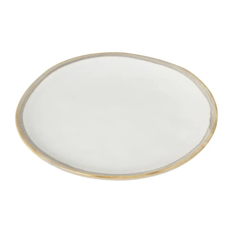 Gebaksbordje Toscane - wit - ø15.5 cm