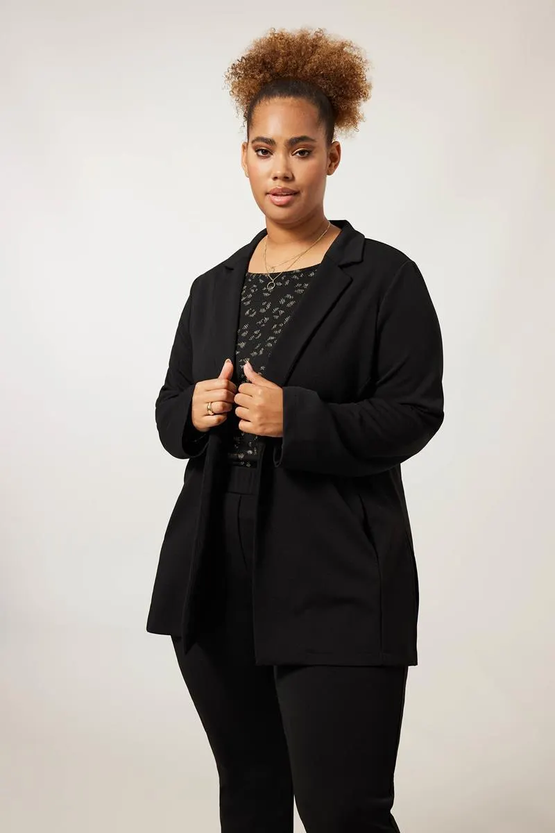 Blazer 'Maureen' zwart