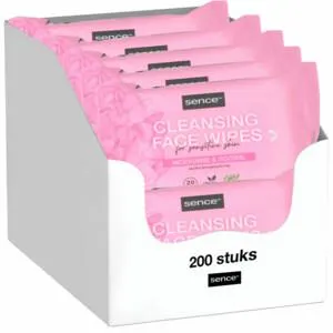 Sence Gezichtsreinigingsdoekjes Gevoelige Huid 20 stuks