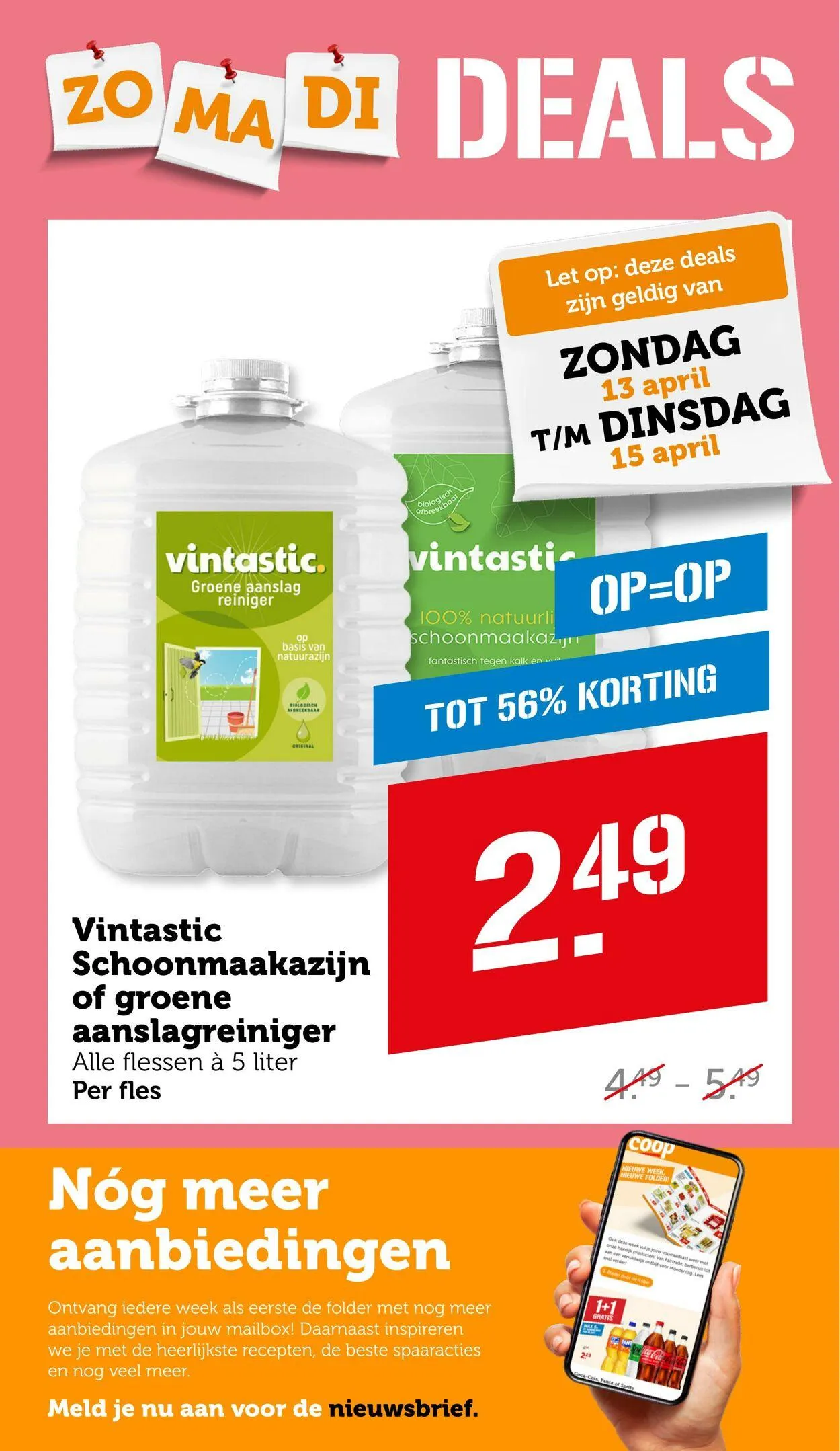 Coop van 4 april tot 1 mei 2025 - Folder pagina 4