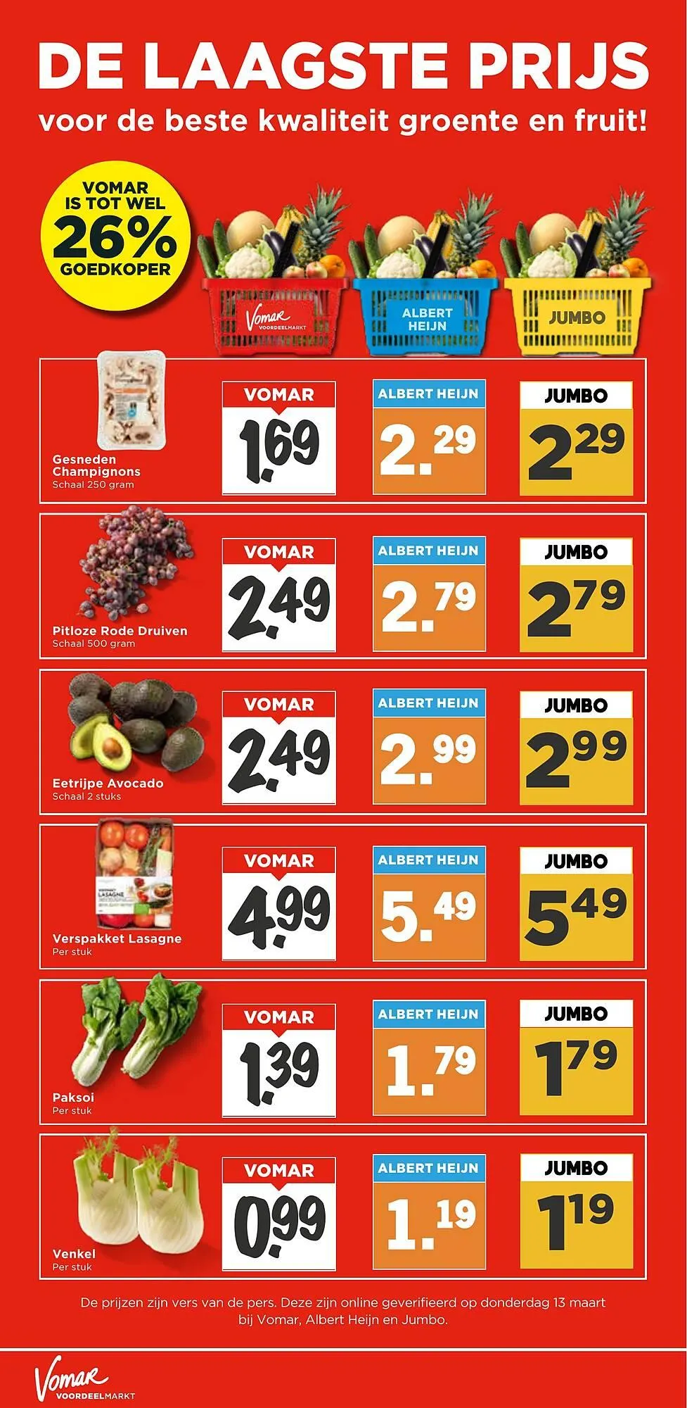 Vomar folder van 23 maart tot 29 maart 2025 - Folder pagina 18